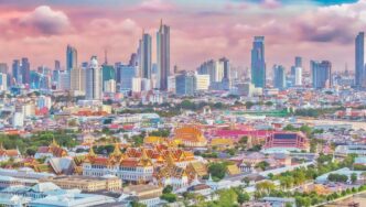 Bangkok – přímý let z Vídně